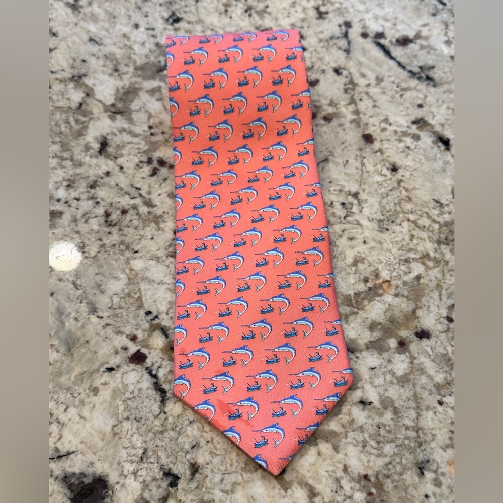 Jos A Bank Marlin Tie